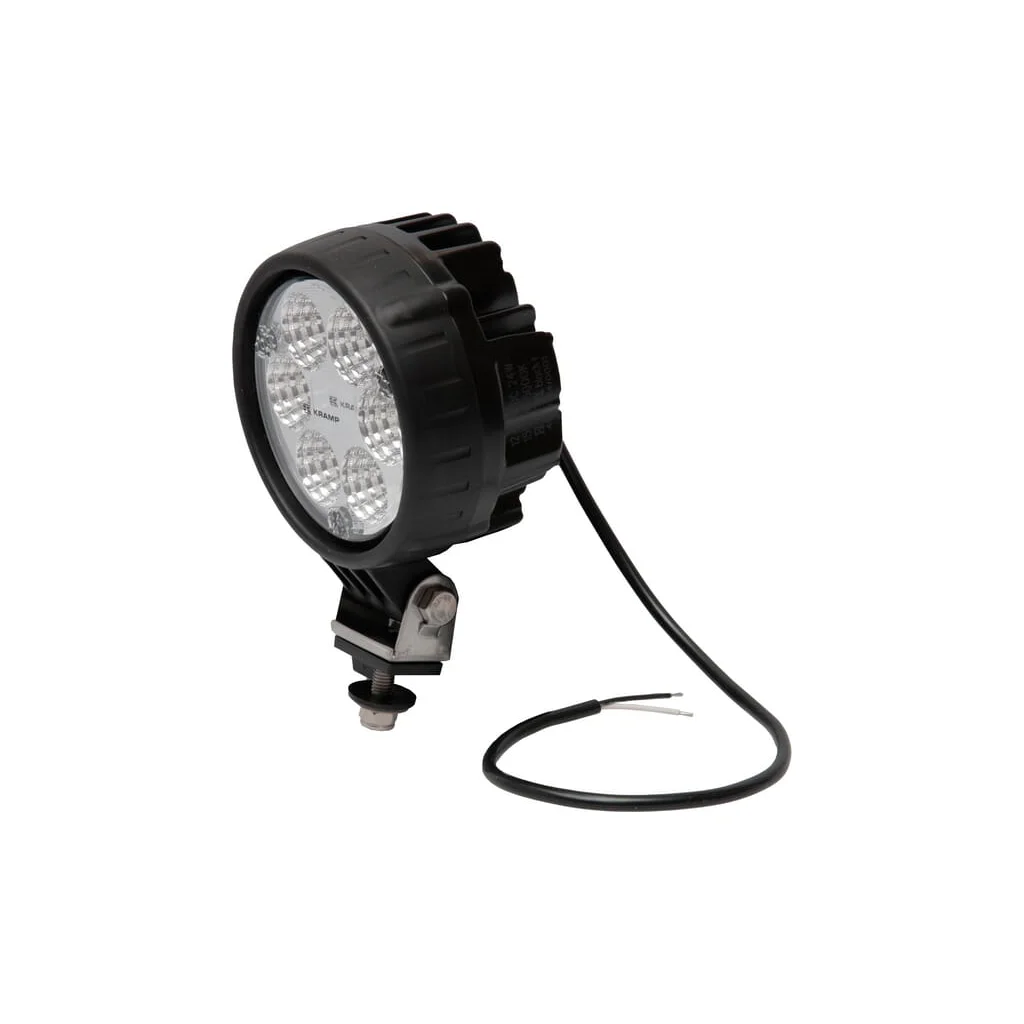 Lampă de lucru LED, 24W, 1500lm, rotundă, 10/30V, diametru 117mm, proiector, 6 LED-uri LA10009