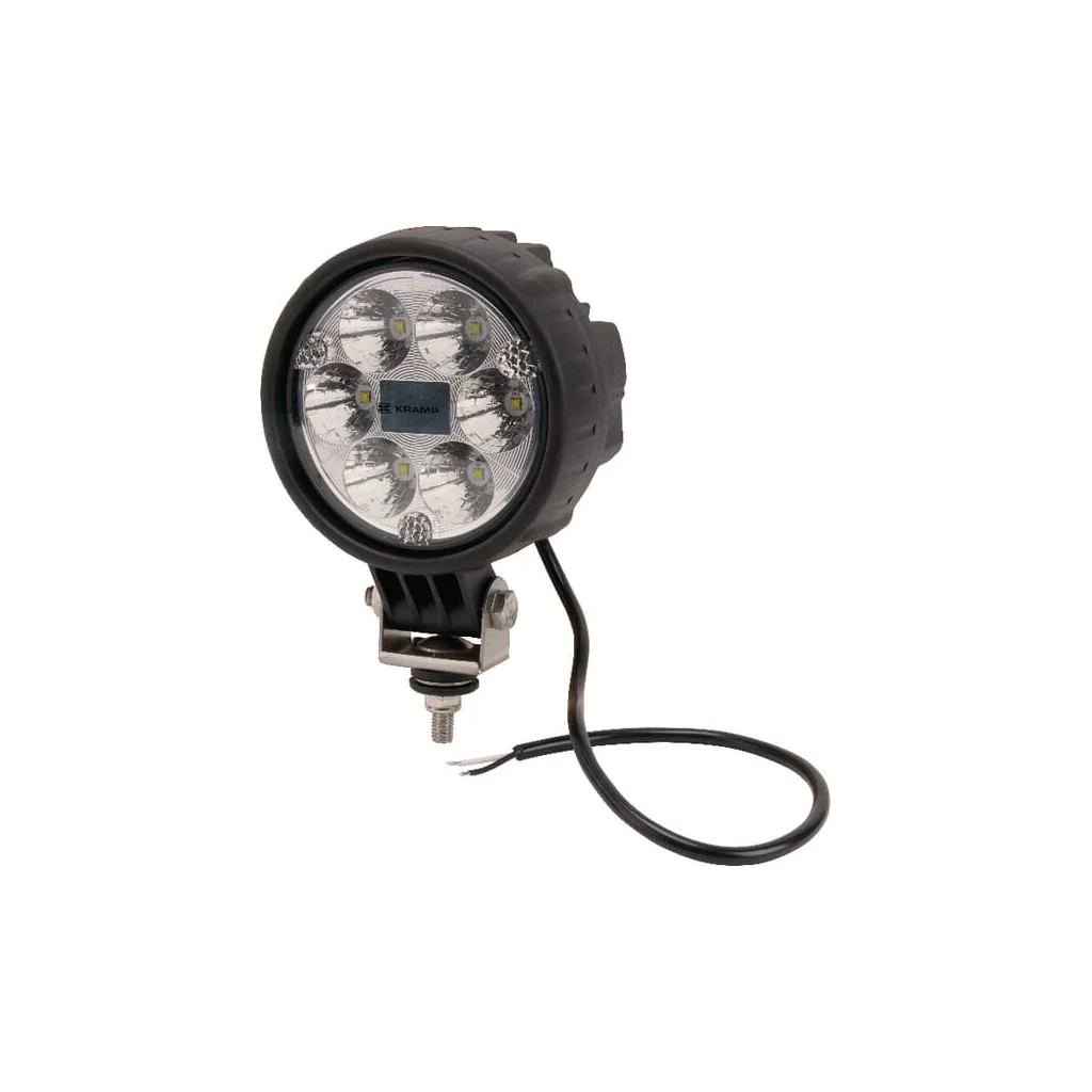 Lampă de lucru LED 25W 2000lm rotundă 10/30V diametru 117mm tip spot 6 LED-uri LA10012