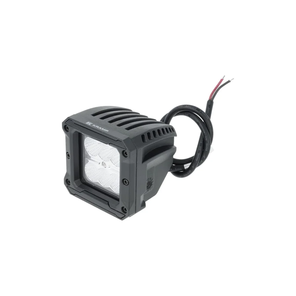 Lampă de lucru LED 18W 1620lm pătrată 10-30V 81x76x78mm tip flood LA10092