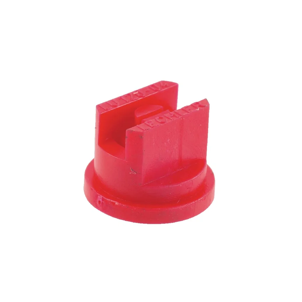 Duză cu jeturi aplatizate LU 120° roșu, din plastic LU12004POM