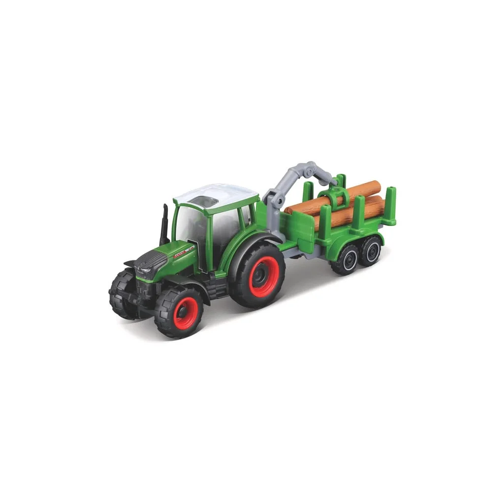 Tractor Fendt 209 cu remorcă de încărcat lemne MA15590FL