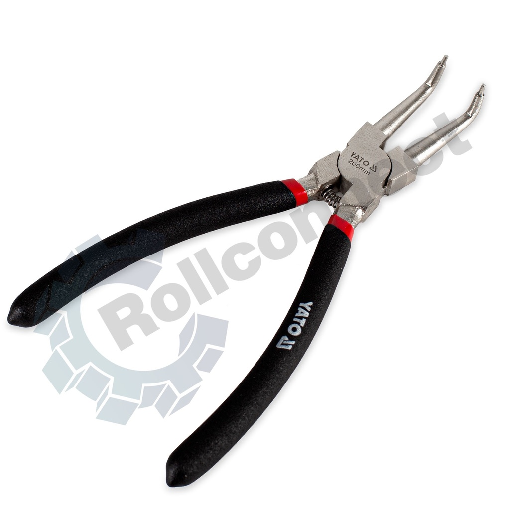 Cleste sigurante seger cu varf indoit pentru siguranta alezaj 200 mm