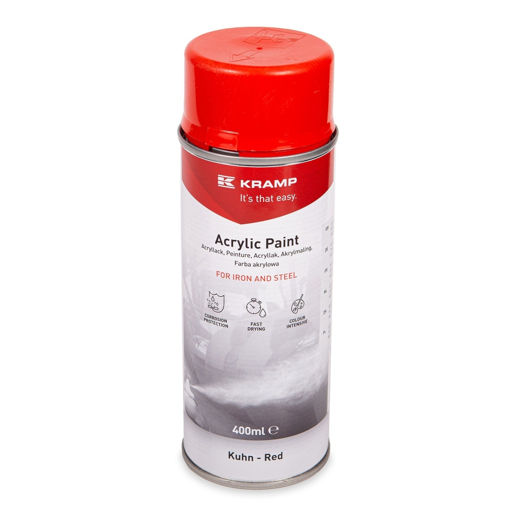 SPRAY VOPSEA ROSU KUHN 400ML