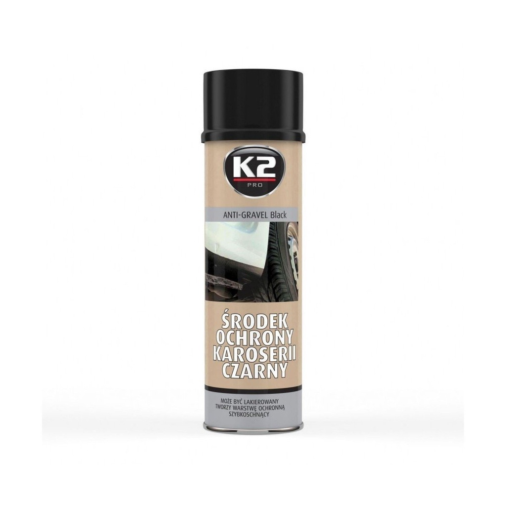 K2 ANTI GRAVEL Insonorizant spray 500ml negru