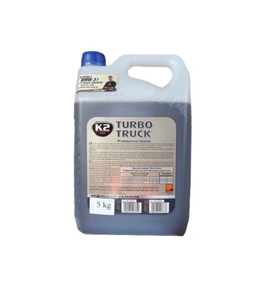 K2 TURBO TRUCK 5 KG Solutie concentrata pentru spalare tir