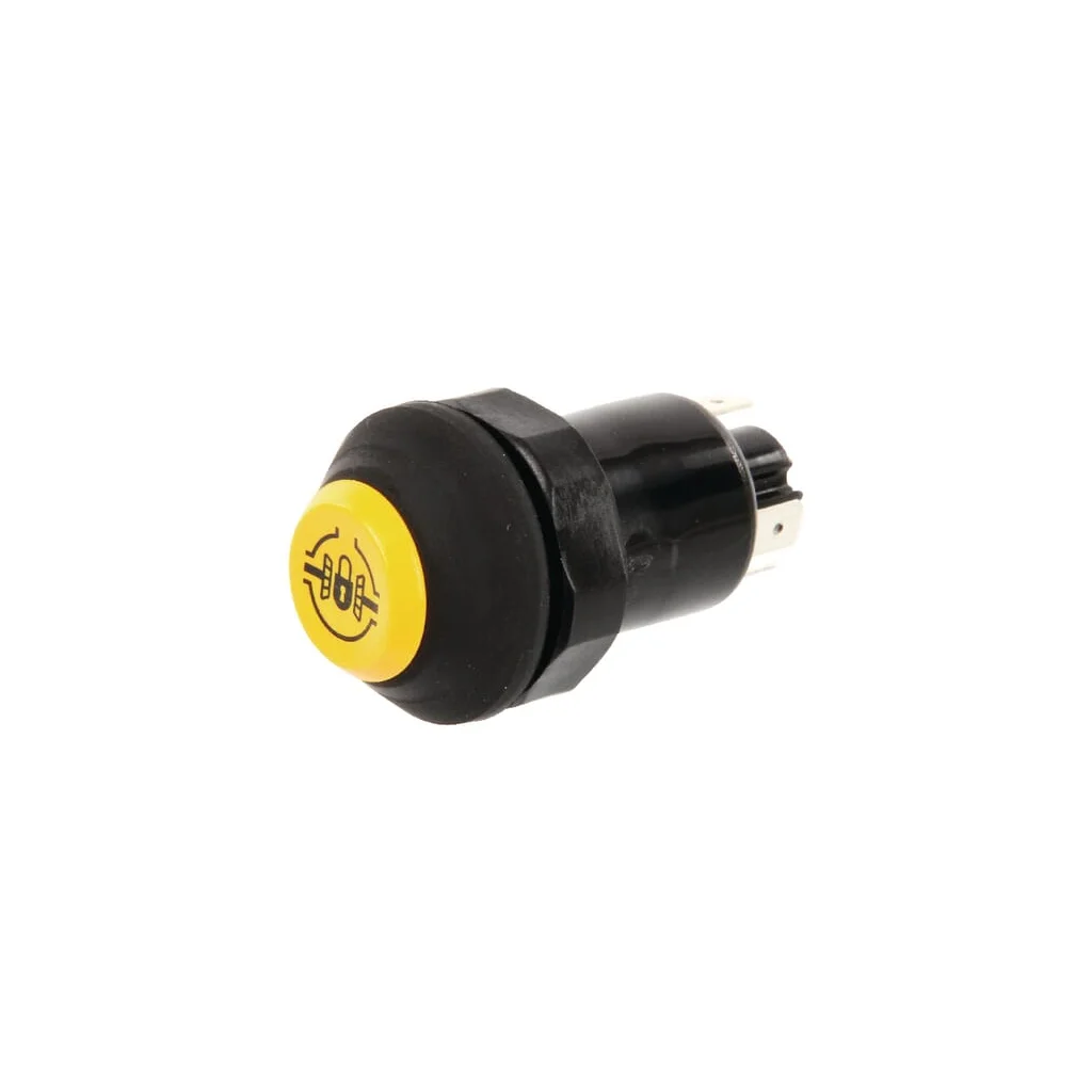 Comutator tip buton blocare diferențial rotund galben 11130420PN