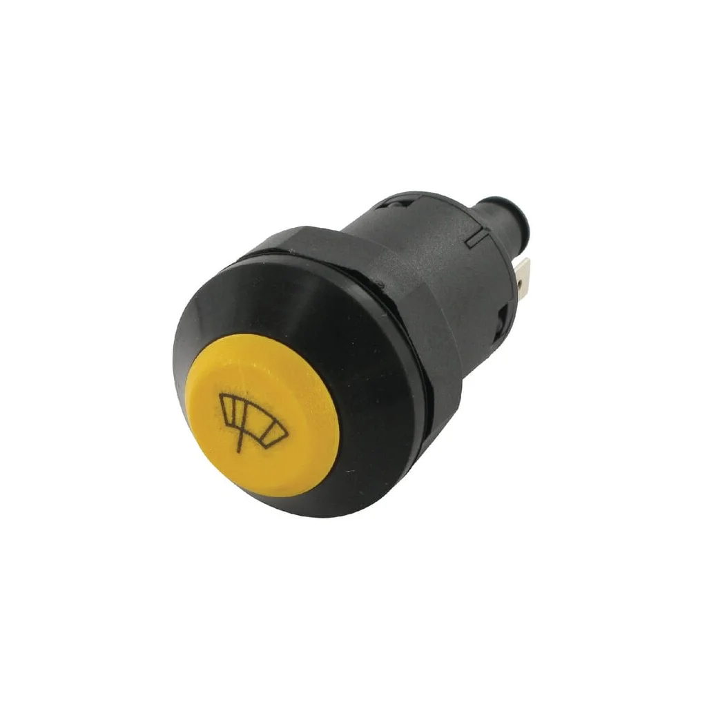 Comutator tip buton interval ștergere rotund galben 11145110PN