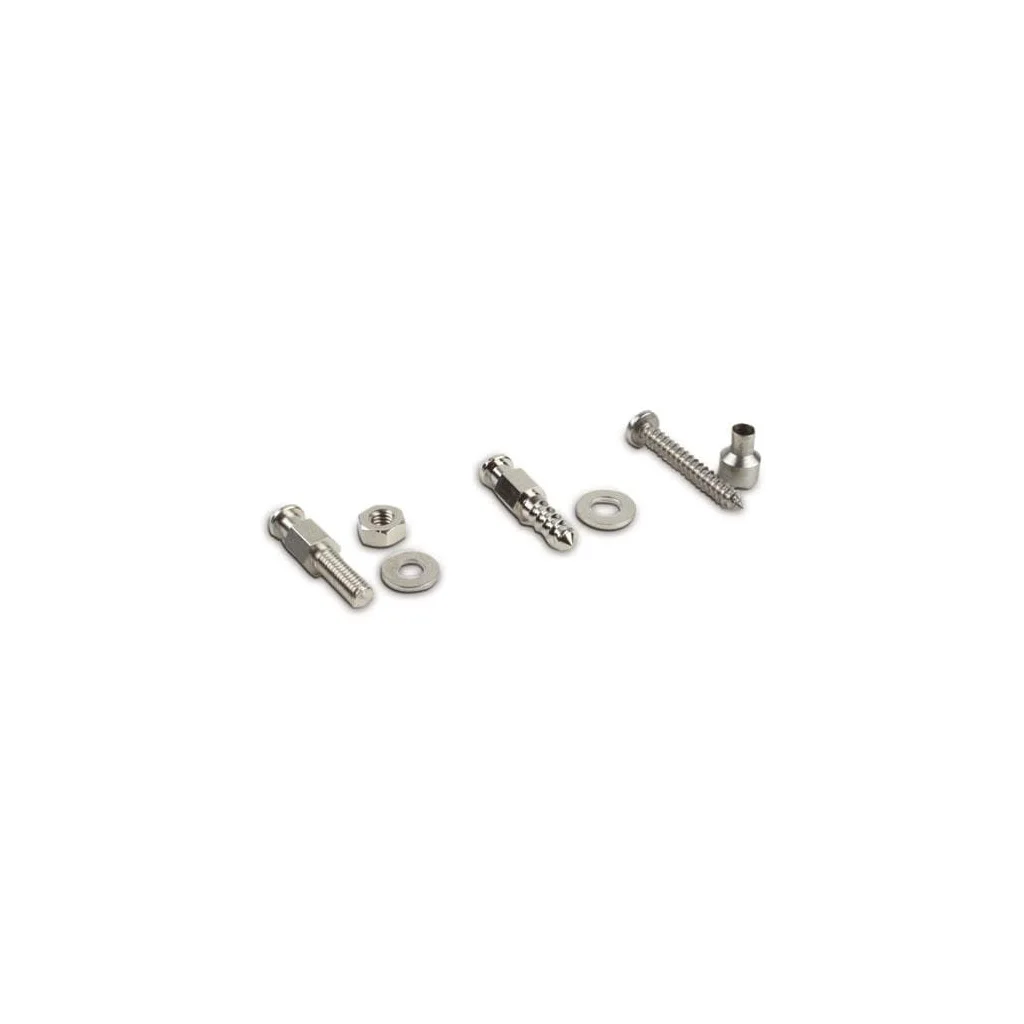 Şurub mașină 4 x 20 mm incl. șaibă, alamă nichelată PL10108