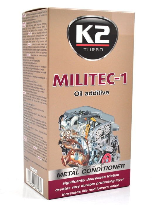 K2 MILITEC-1 Aditiv tratament pentru ulei sintetic 250ml