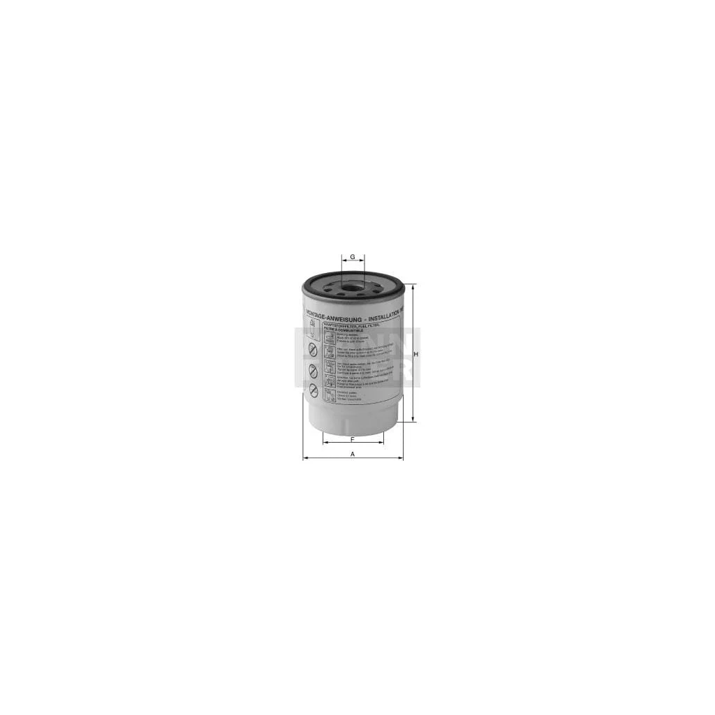Filtru de combustibil PL4201X