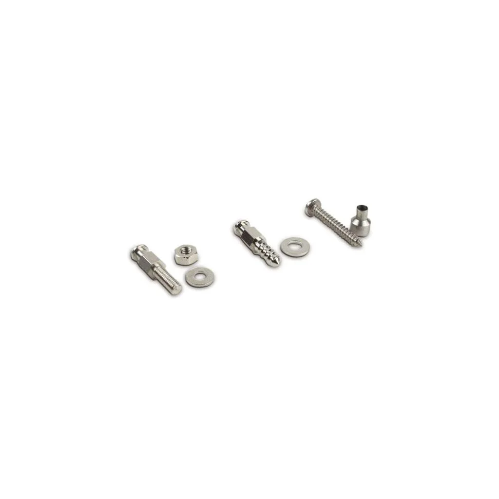 Şurub metric 4 x 8 mm incl. şaibă, alamă nichelată PL10106