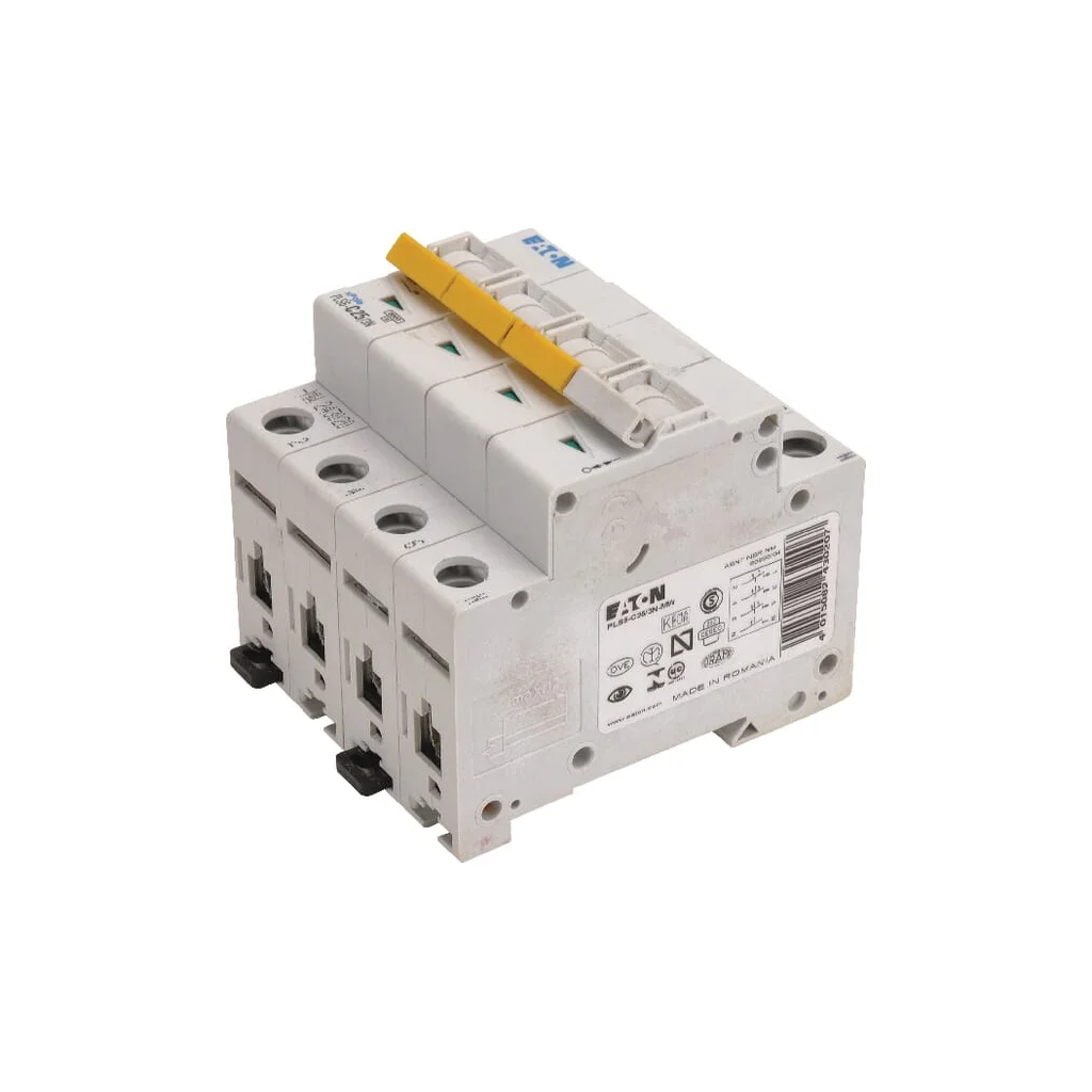 Întrerupător automat miniatural 40A, 3P+N, C PLS6C403N