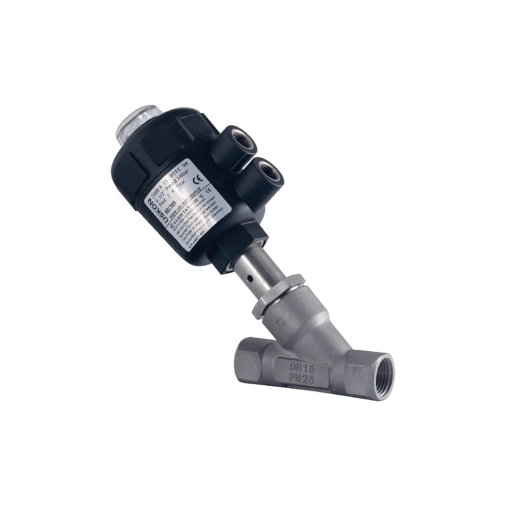 Robinete cu scaun inclinat 2/2 NC 1/2" PPV10P015K