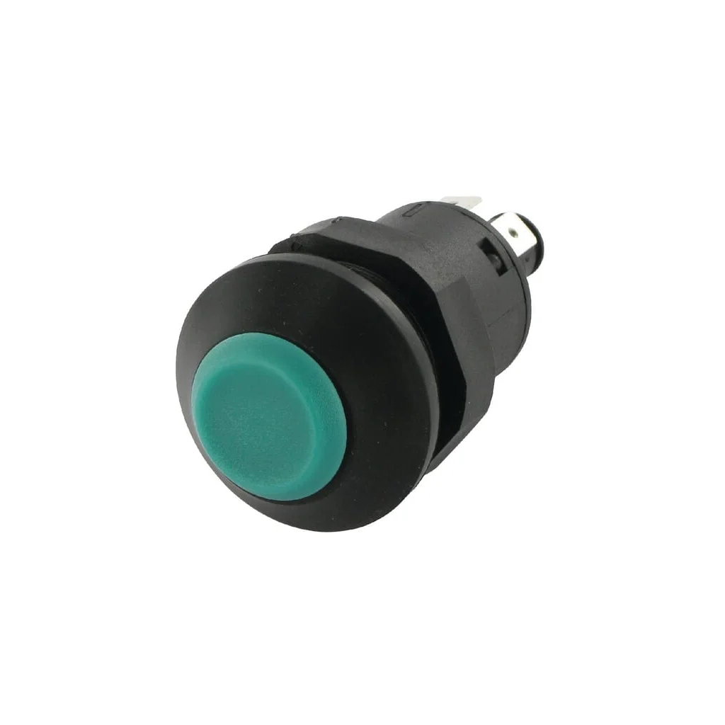Comutator tip buton rotund verde 11175210PN