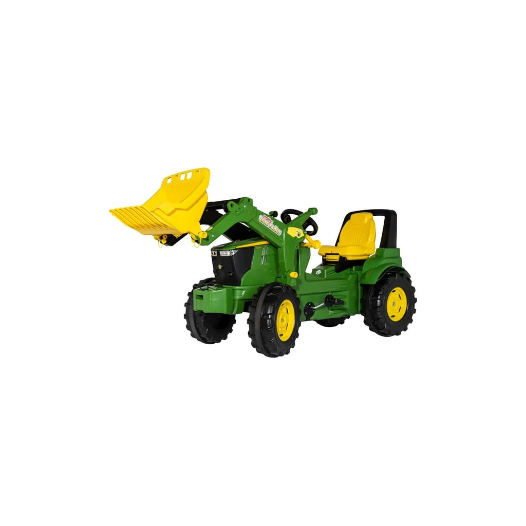 Tractor cu pedale John Deere 7310R și încărcător frontal R730034