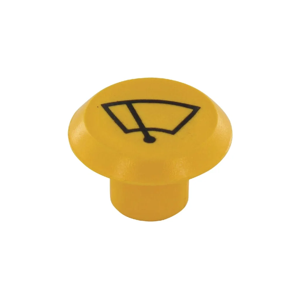 Capac buton ștergătoare rotund galben 11316270PN