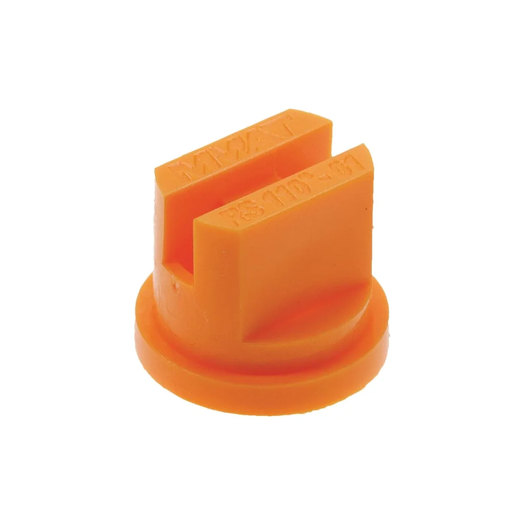 Duză ventilator plat RS 110° 01 portocalie din plastic MMAT RSMM11001