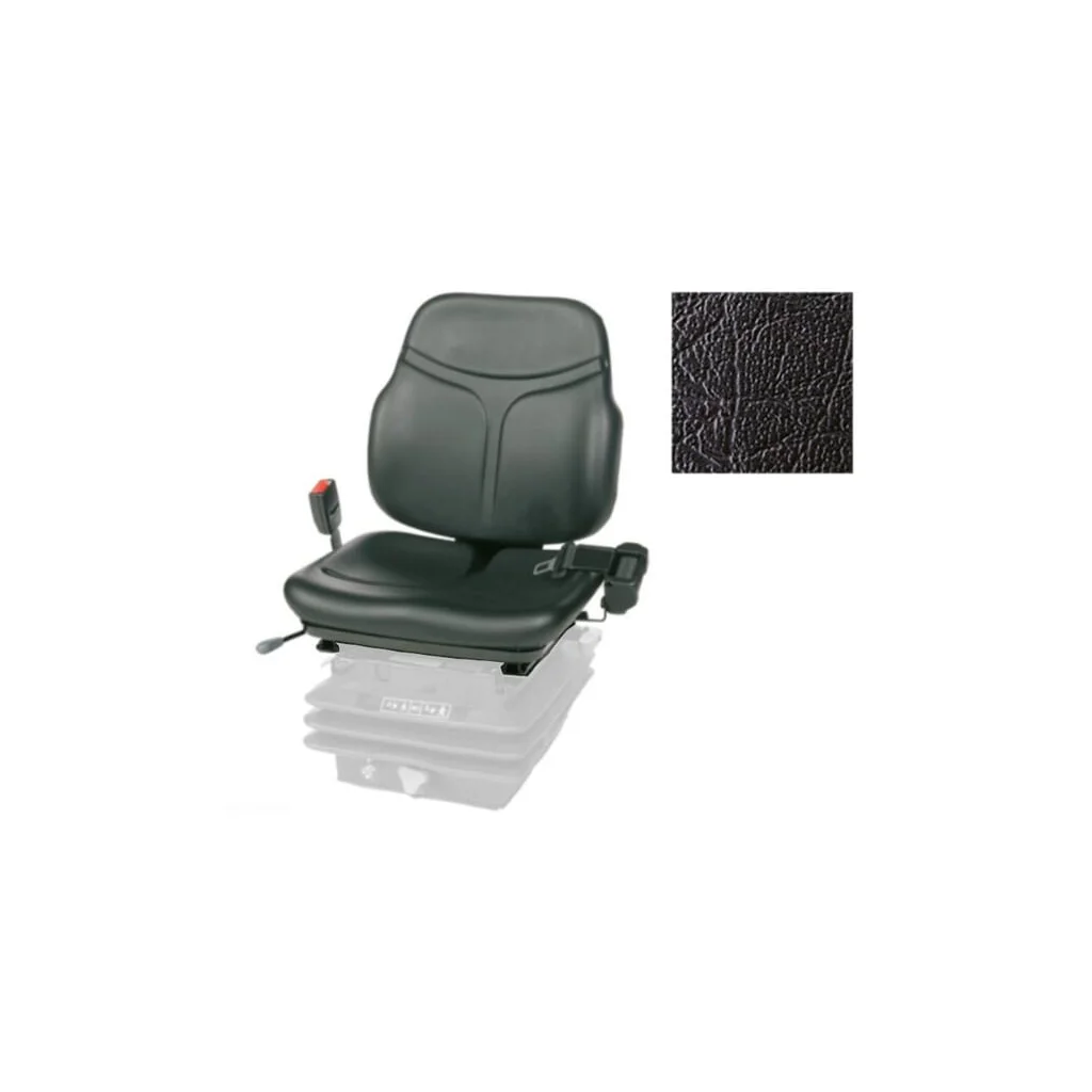 Scaun PVC, negru, fără suspensie, SC74 Cobo SC1077335