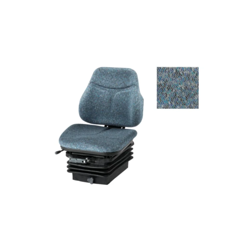 Scaun textil, albastru, cu suspensie mecanică, SC76 M200 Cobo SC1077293