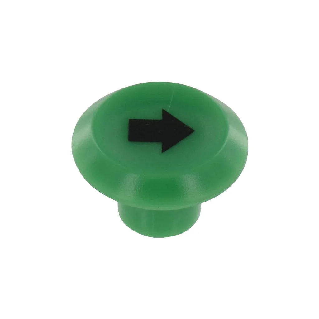 Capac buton ridicare/coborâre rotund verde 11346520PN