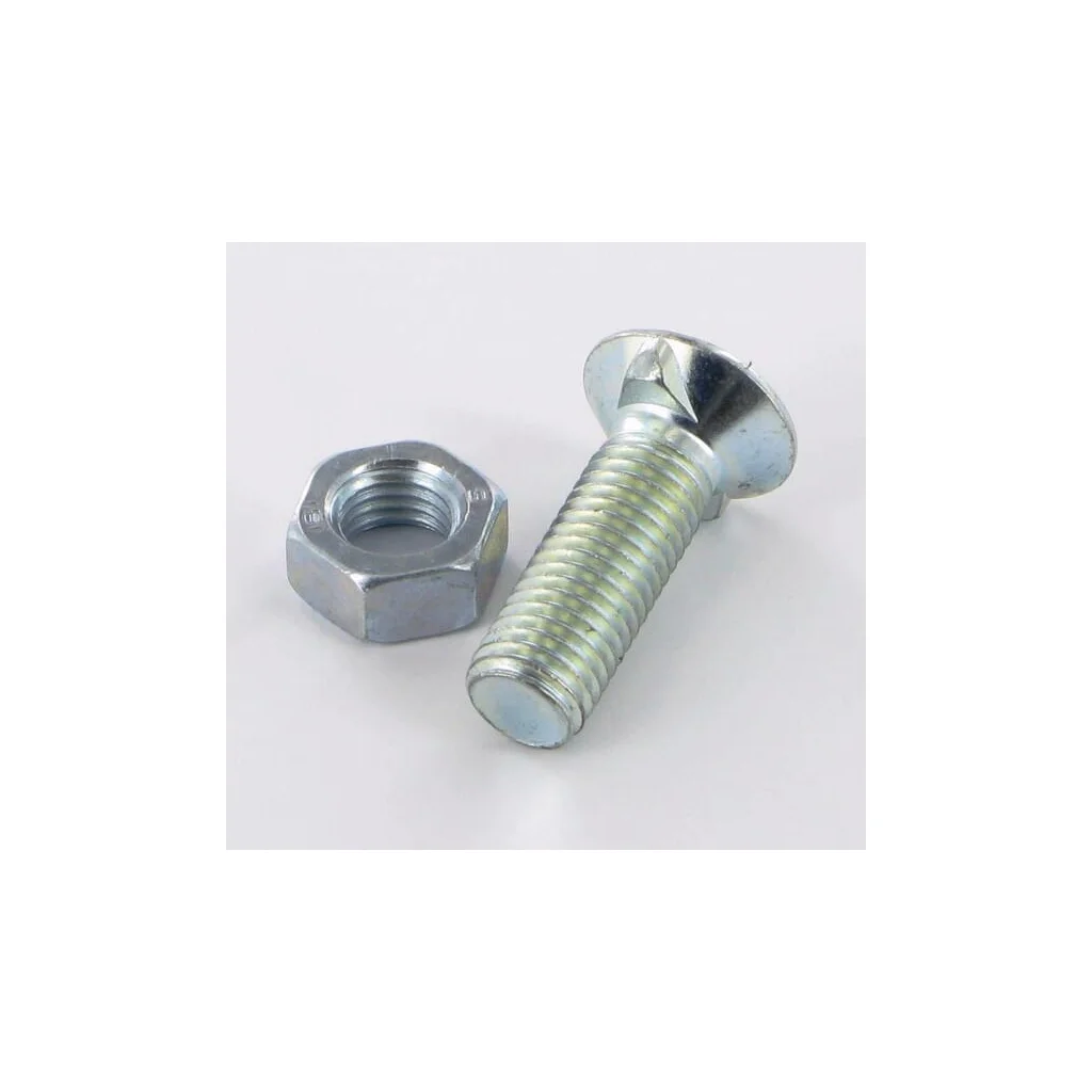 Șurub și piuliță de plug M11x35 10.9, 2 vârfuri 1135CO