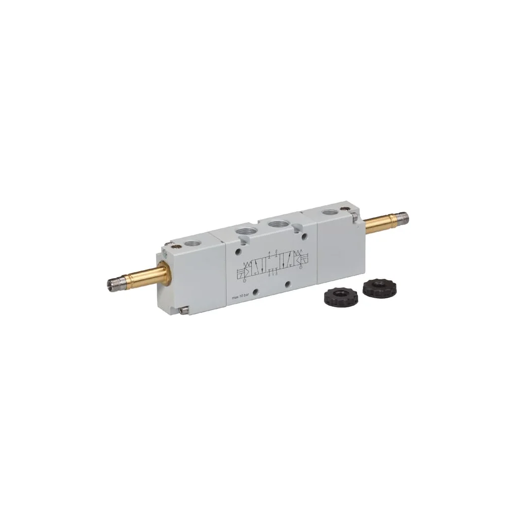 Supapă solenoid 1/4"-PC 5/3-căi SOV53MS14PC