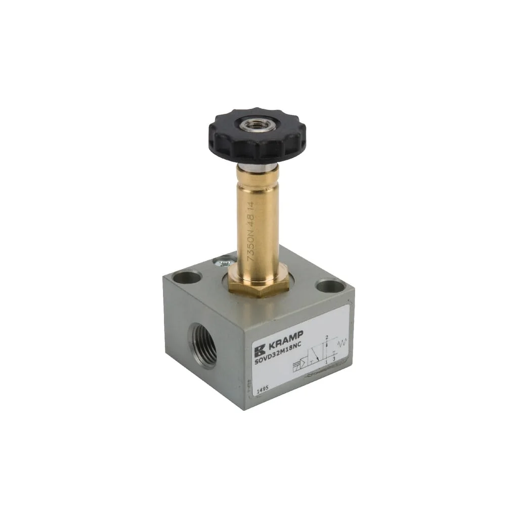 Supapă electromagnetică 3/2 NC-1/8" SOVD32M18NC