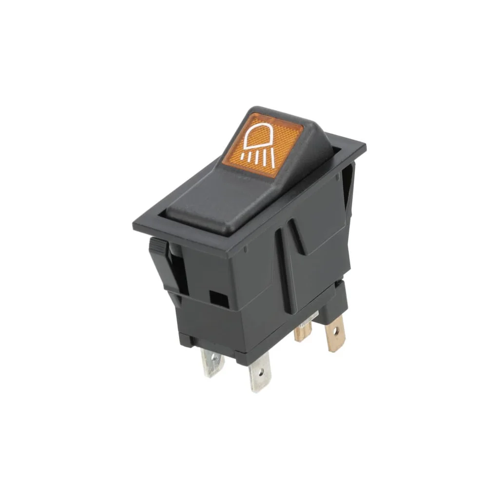 Întrerupător basculant, I-0, pornit-pornit, 12V, 4 pini, lampă de lucru dreapta SW10035KR