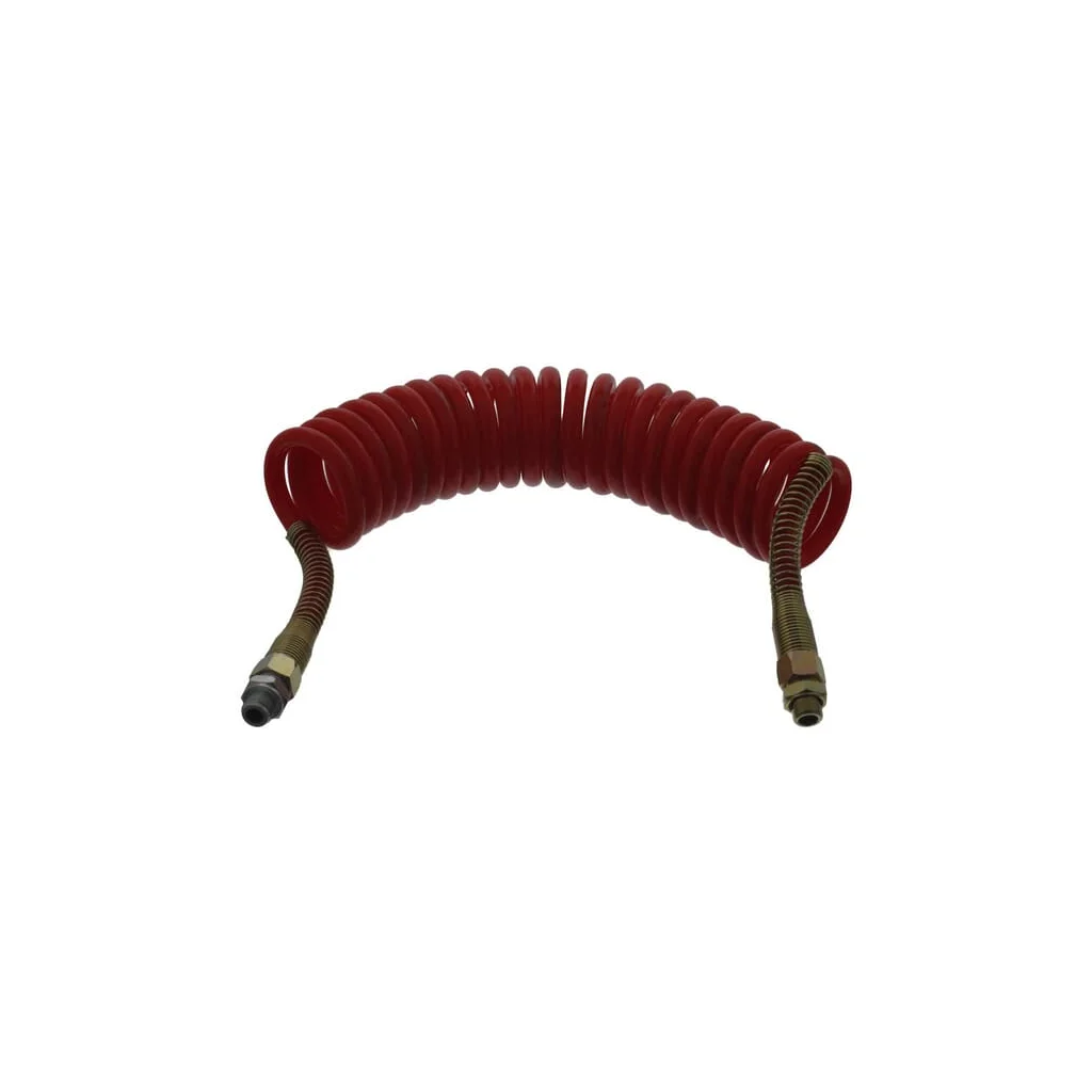 Furtun de aer spiralat M16x1,5 roșu T710035