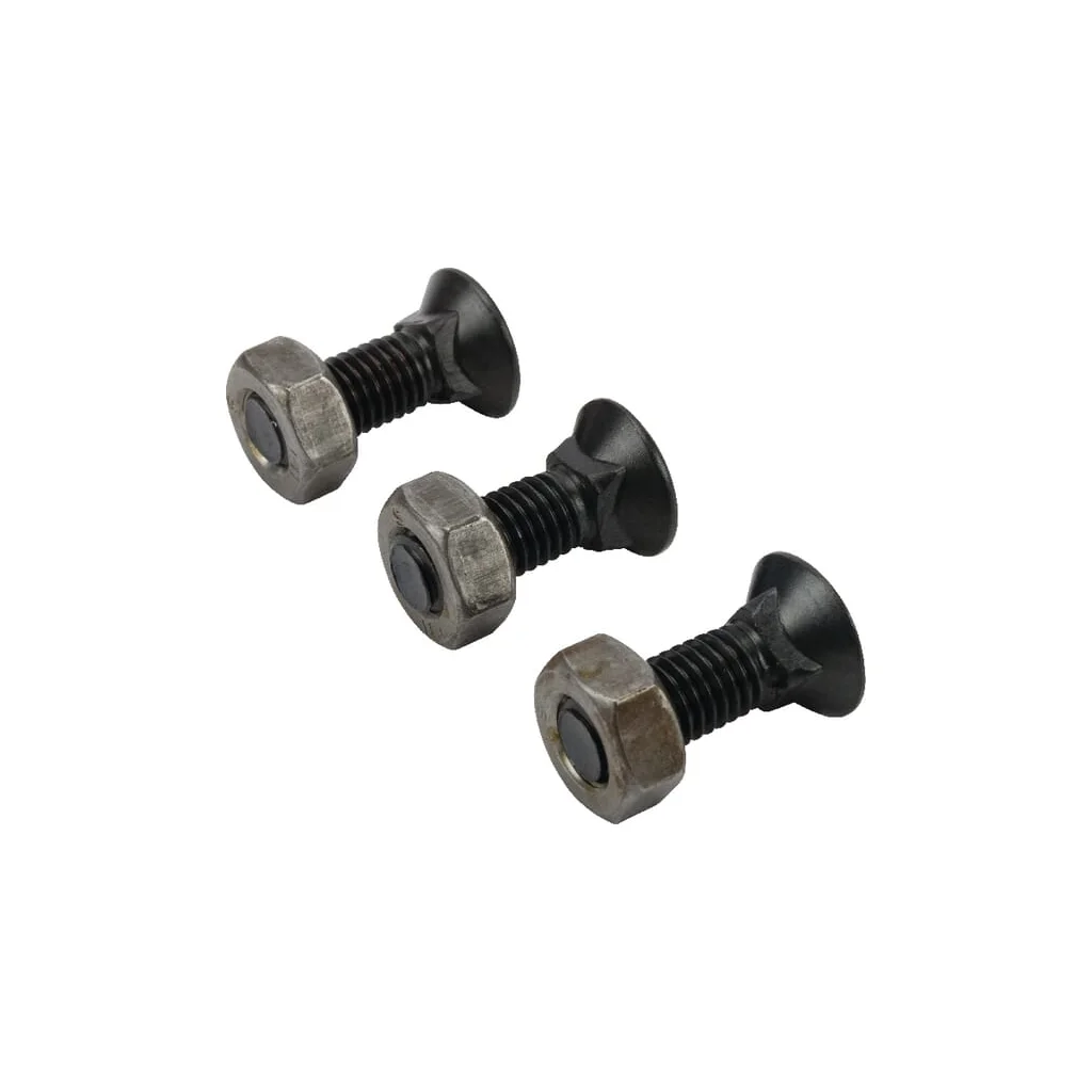 Set șuruburi plug cu gât pătrat și piuliță M10x30mm VK 3 buc. TB30011