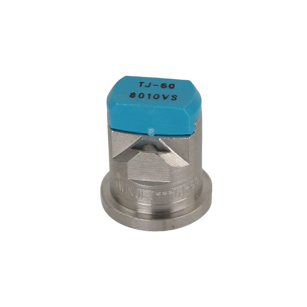 Duză ventilator dublu plat TJ 80° 10 TeeJet, bleu, din oțel inoxidabil TJ608010