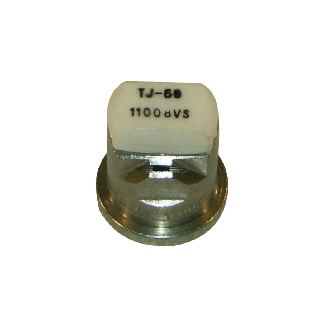 Duză ventilator dublu plat TJ 110° 08 TeeJet, albă, din oțel inoxidabil TJ6011008VS