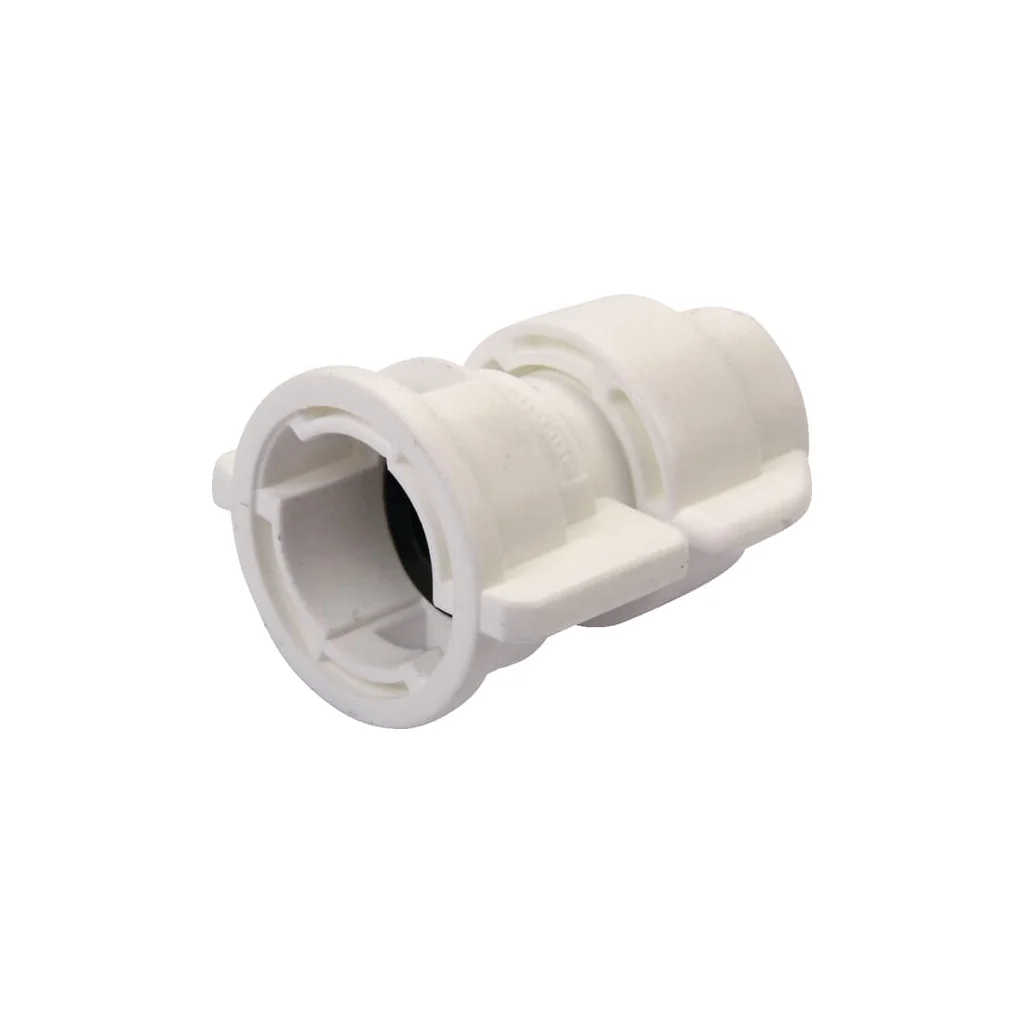 Duză dublă ventilator injecție aer TDHS 110° 08 albă din material ceramic Agrotop TDHS11008