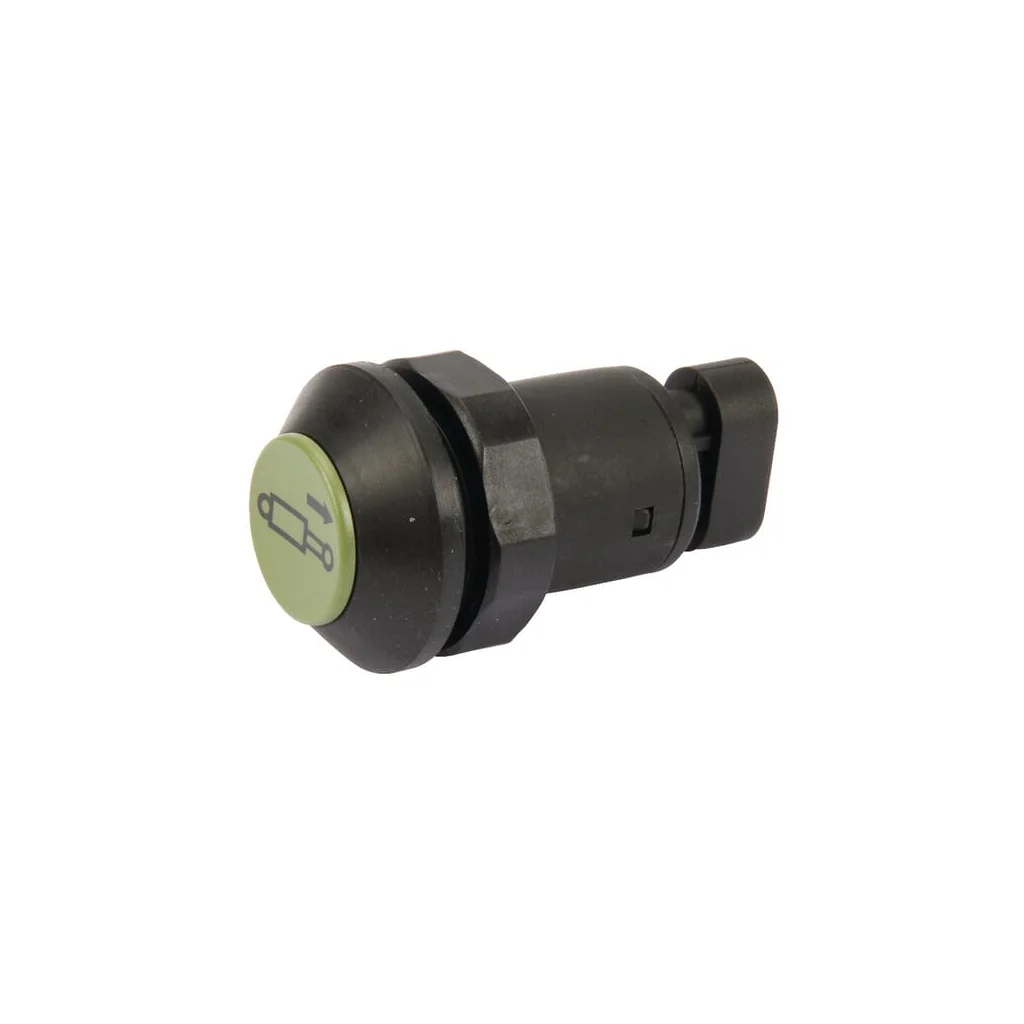 Comutator tip buton împingere cilindru rotund verde 11908003PN