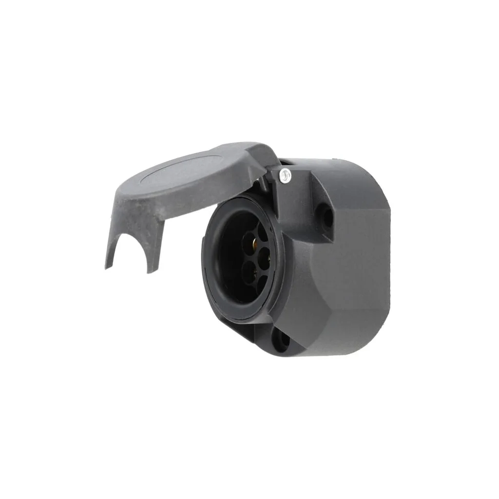 Priză de remorcă cu 7 pini, plastic, 12V, terminale cu șuruburi TR00003KR