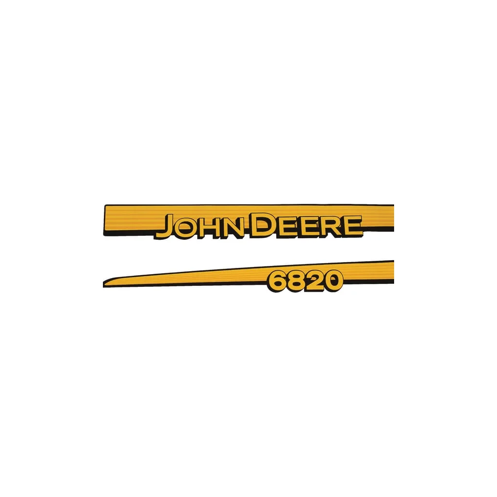 Set autocolant „John Deere 6820” TR6820JD