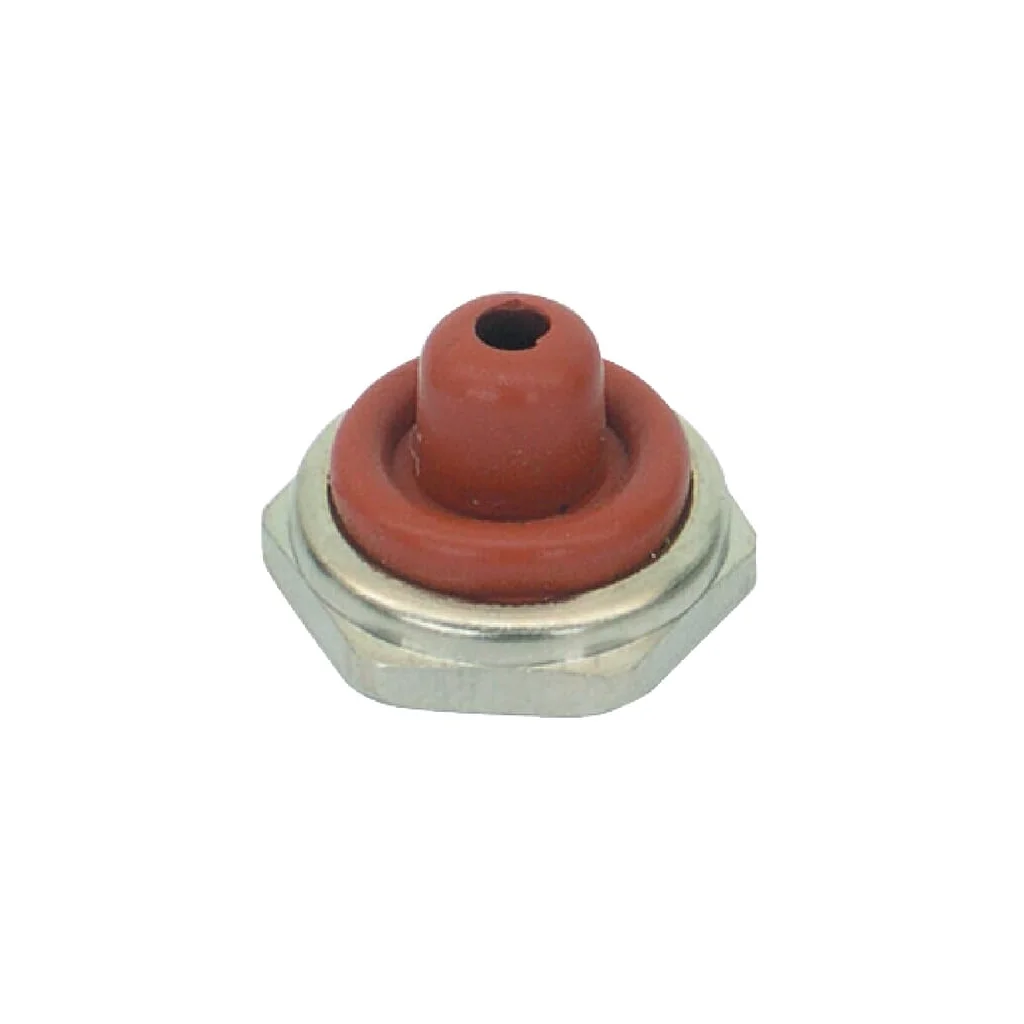 Capac comutator jumătate roșu 12 mm U11516