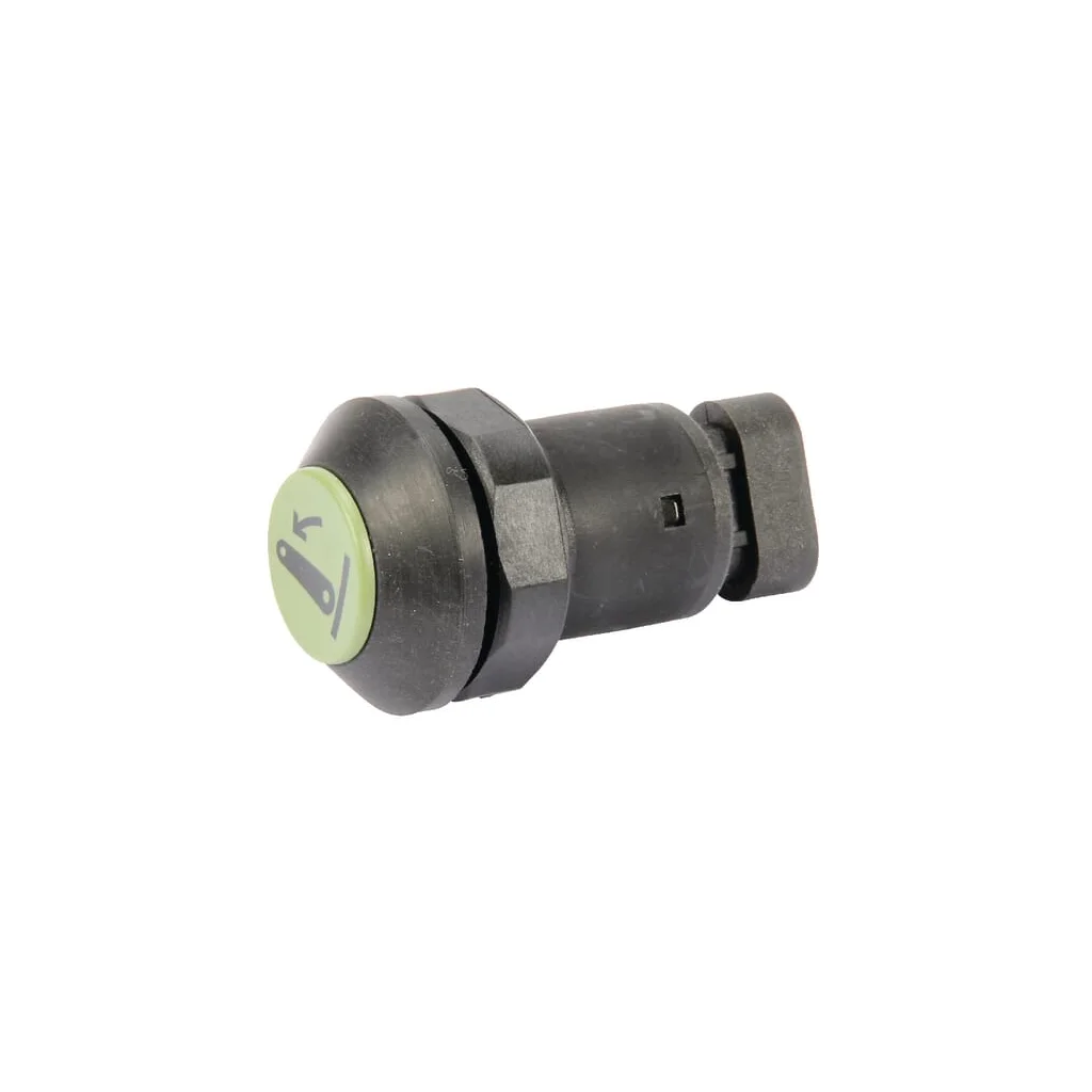 Comutator tip buton ridicare cuplaj rotund verde 11908001PN