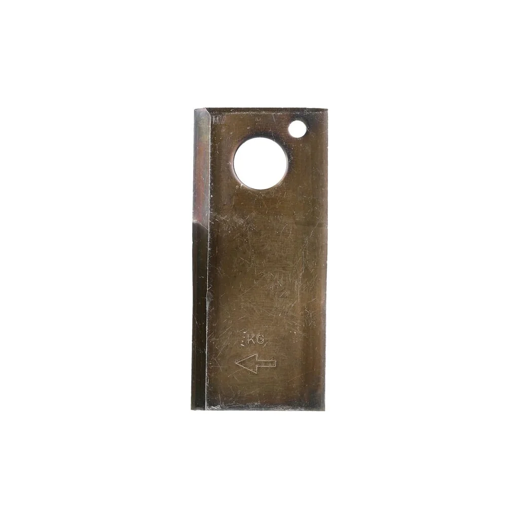 Lamă cositoare dreapta 107x48x4mm orificiu 18,5mm pachet 25 buc. potrivită pentru Vicon/PZ VN9936156001