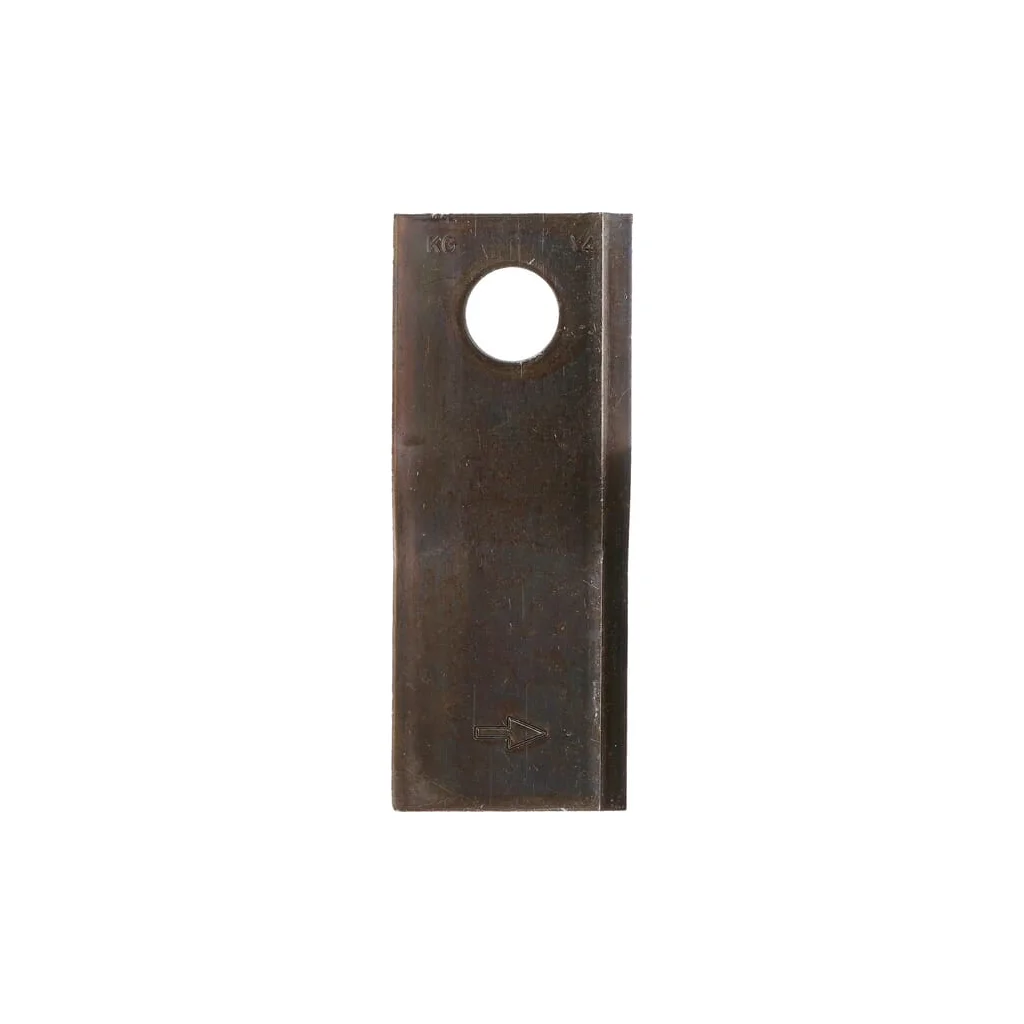 Lamă cositoare stânga 120x48x4mm orificiu 18,5mm pachet 25 buc. potrivită pentru Vicon/Gehl/Lely/New Holland/Pöttinger VN9935869