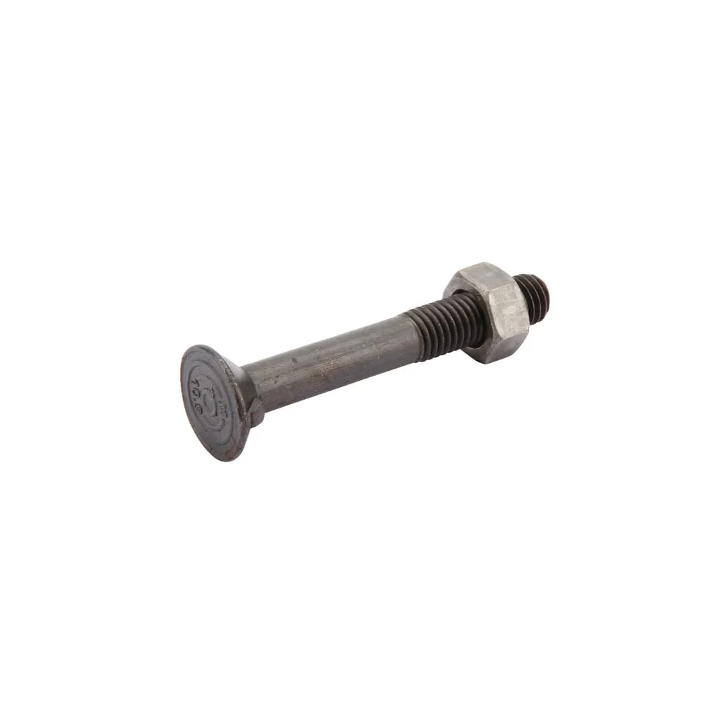 Șurub plug cu umeri și piuliță M12x85mm 2N grupa 10.9 12851092N