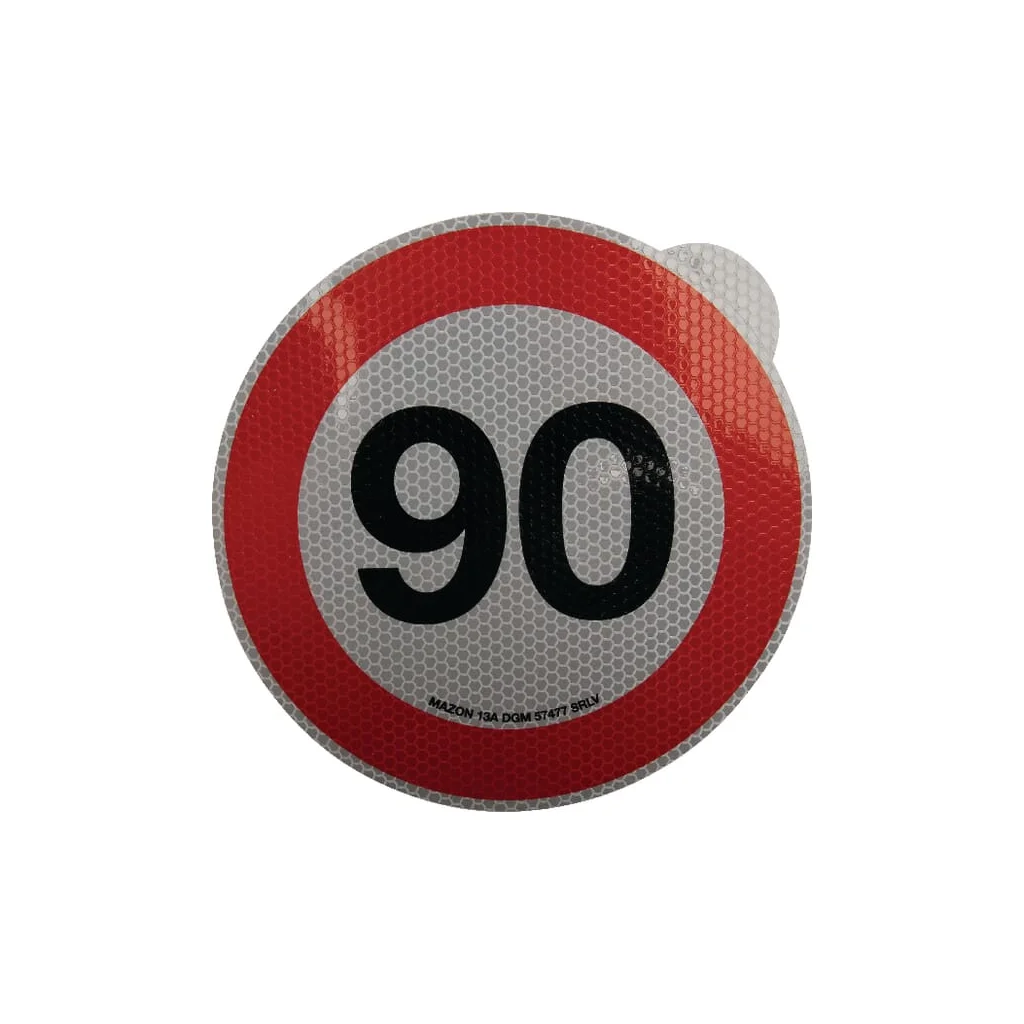 Autocolant indicator limită de viteză 90km/h Mazon WB7990IT