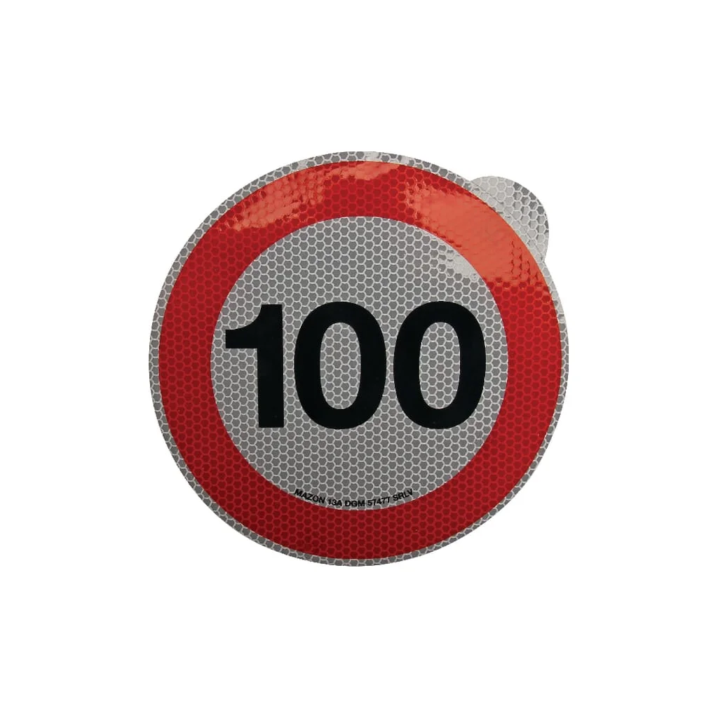 Autocolant indicator limită de viteză 100km/h Mazon WB79100IT