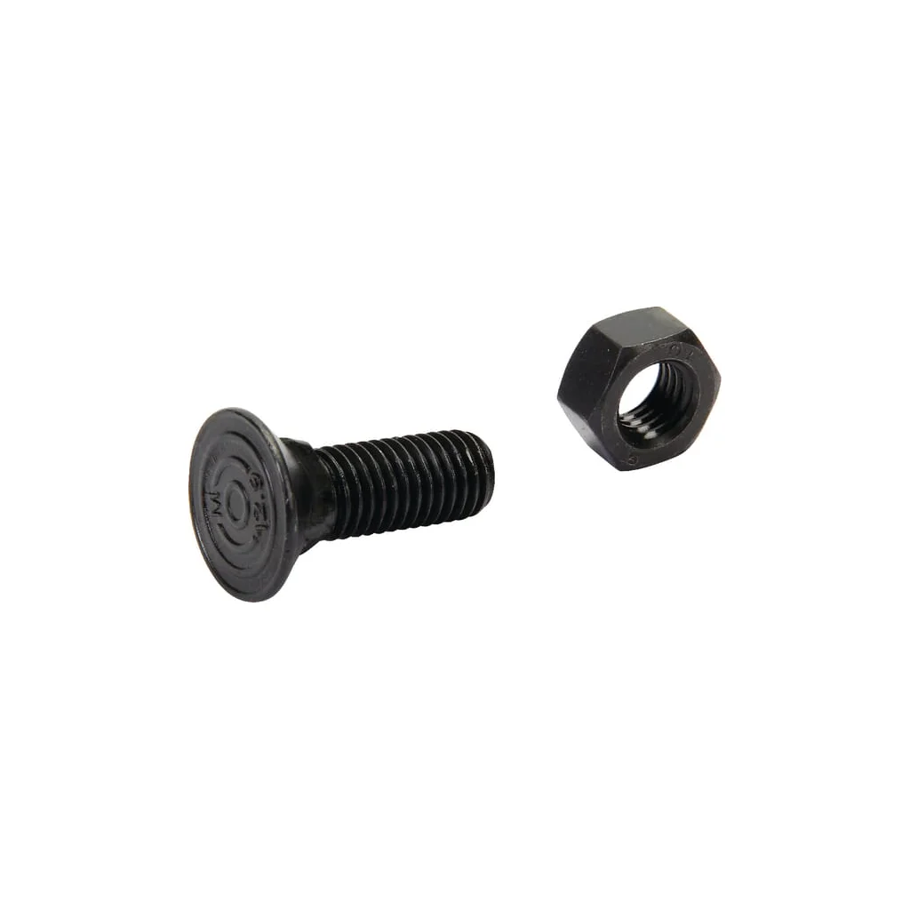 Șurub plug cu gât pătrat și piuliță M12x35mm VK 1235129VK