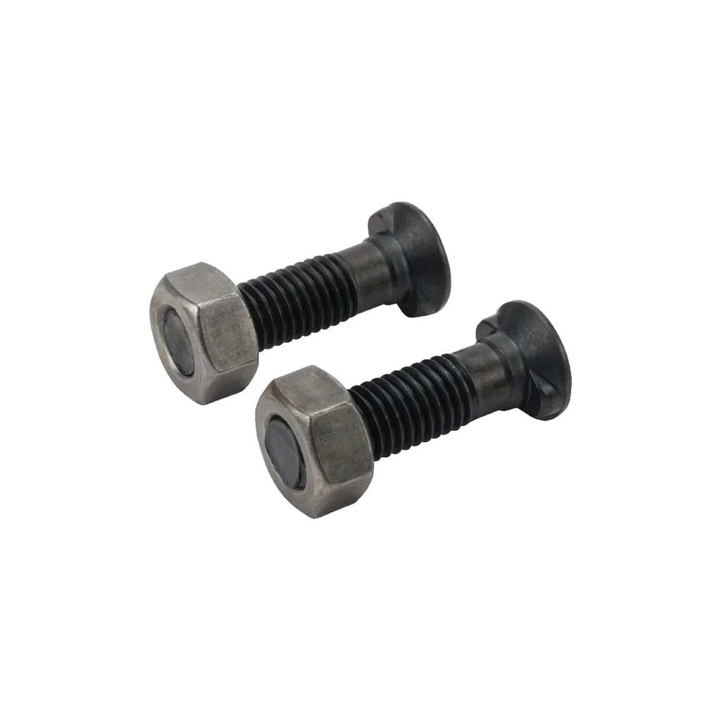 Șurub plug cap oval cu nas dublu și piuliță M12x45mm 1245COP025