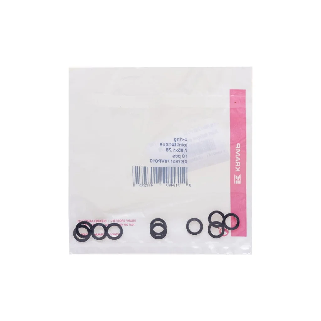 X-ring 7.65x1.78 75 Shore Viton 10x XR765178VP010