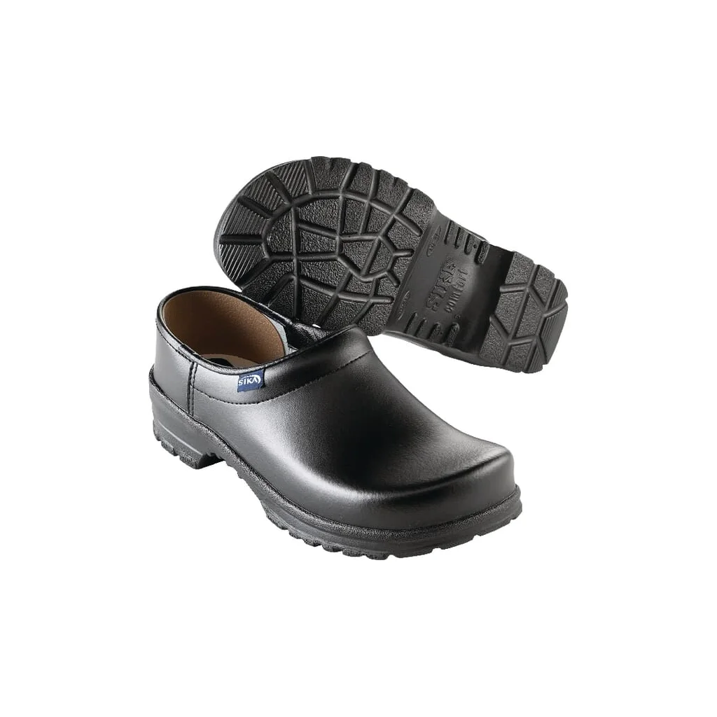 Saboti negri clasa OB mărimea 8 Comfort 125 Sika 12502B42