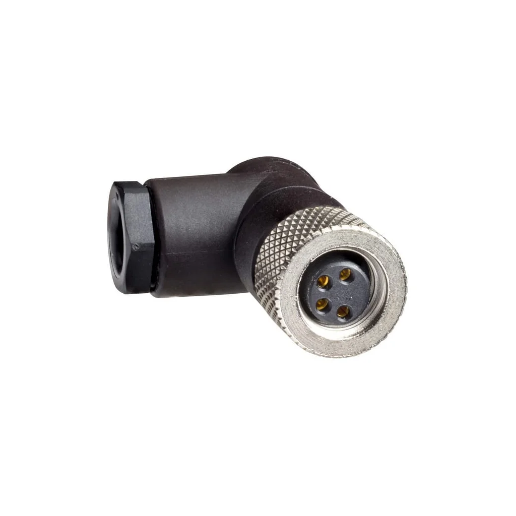 Conector M8, 4P Pătrat XZCC8FCM40S