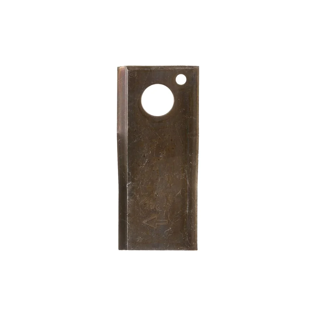 Lamă cositoare dreapta 107x48x4mm orificiu 18,5mm potrivită pentru Kuhn Z1199260