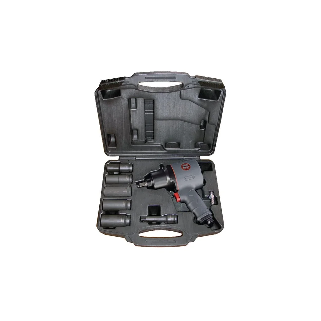 Mașină de înșurubat de impact set 1/2" RRI RRI18SETLNG